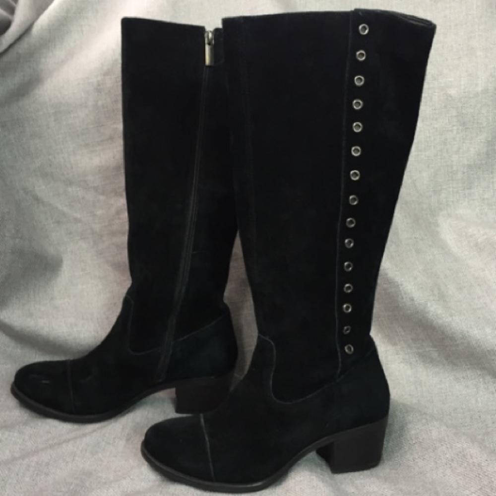 Tall suede Hush Puppies